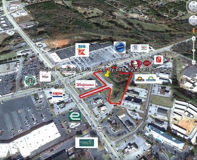 Bypass 72 NE, Greenwood, SC à vendre Aérien– Image 1 sur 3