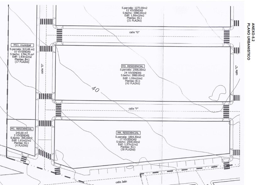Calle Geranio, 2, La Mojonera, Almería à vendre - Plan cadastral – Image 2 sur 2