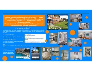 Plus de détails pour Riverside 16 Units – Logement à vendre, Jacksonville, FL