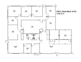 240 S Rock Blvd, Reno, NV à louer Plan d’étage type– Image 1 sur 1
