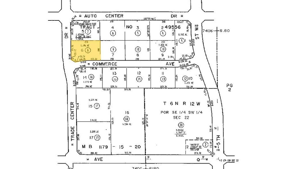 38940 Trade Center Dr, Palmdale, CA à louer - Plan cadastral – Image 2 sur 29