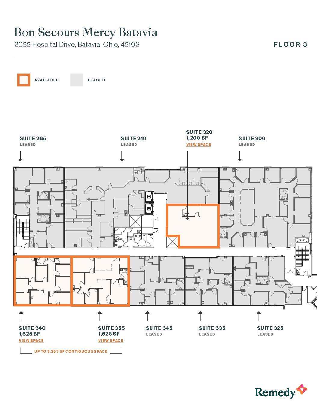 2055 Hospital Dr, Batavia, OH à louer Plan d’étage– Image 1 sur 1