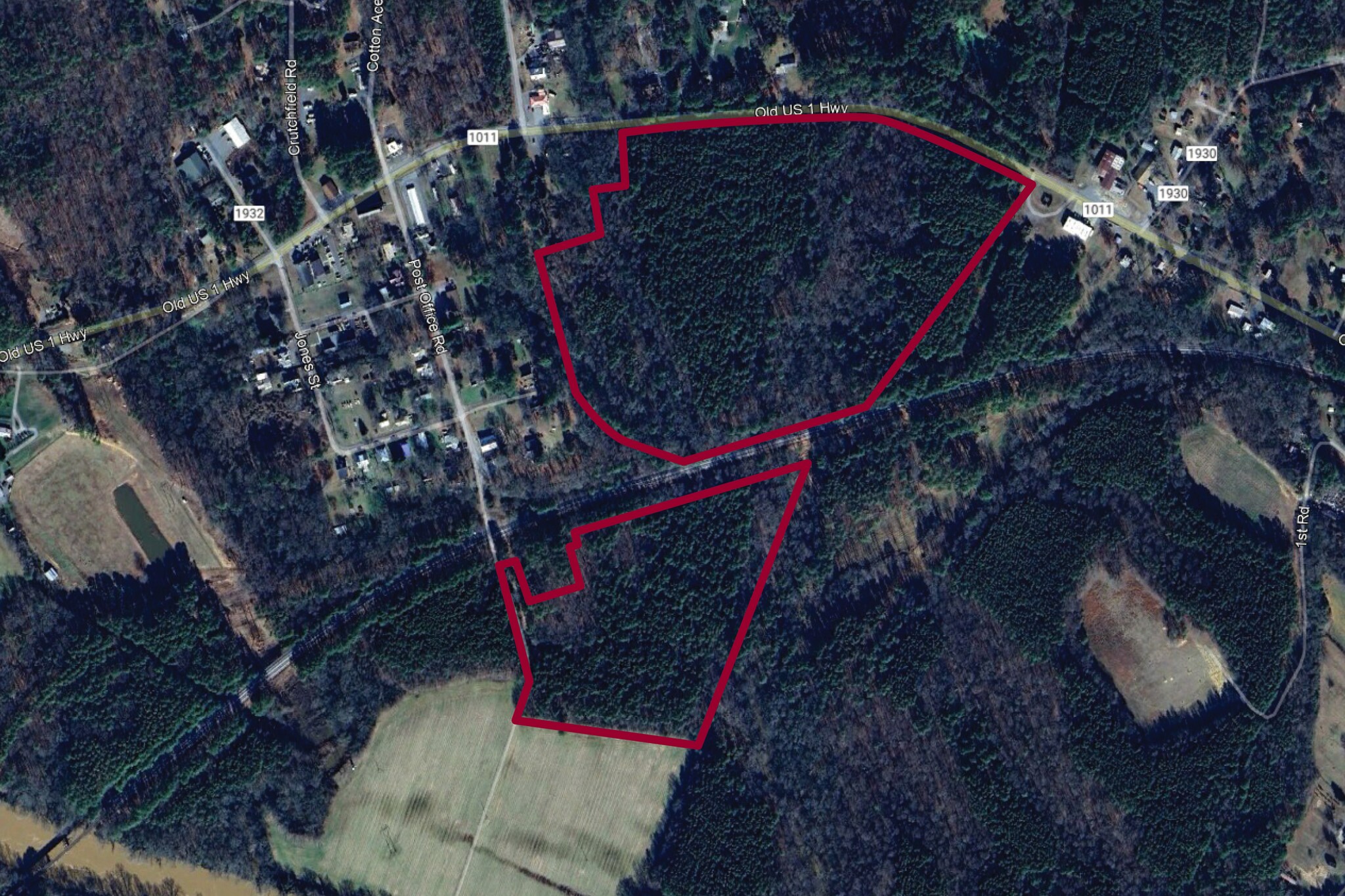 1254 Old US 1, Moncure, NC à vendre Aérien– Image 1 sur 2