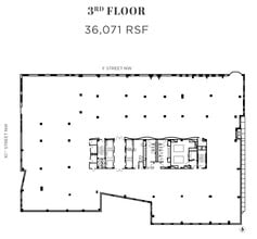 950 F St NW, Washington, DC à louer Plan d’étage– Image 1 sur 1