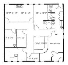 8202 Clearvista Parkway, Indianapolis, IN à louer Plan d’étage– Image 1 sur 3