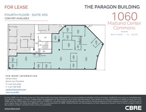 1060 Maitland Center Commons, Maitland, FL à louer Plan de site– Image 1 sur 3