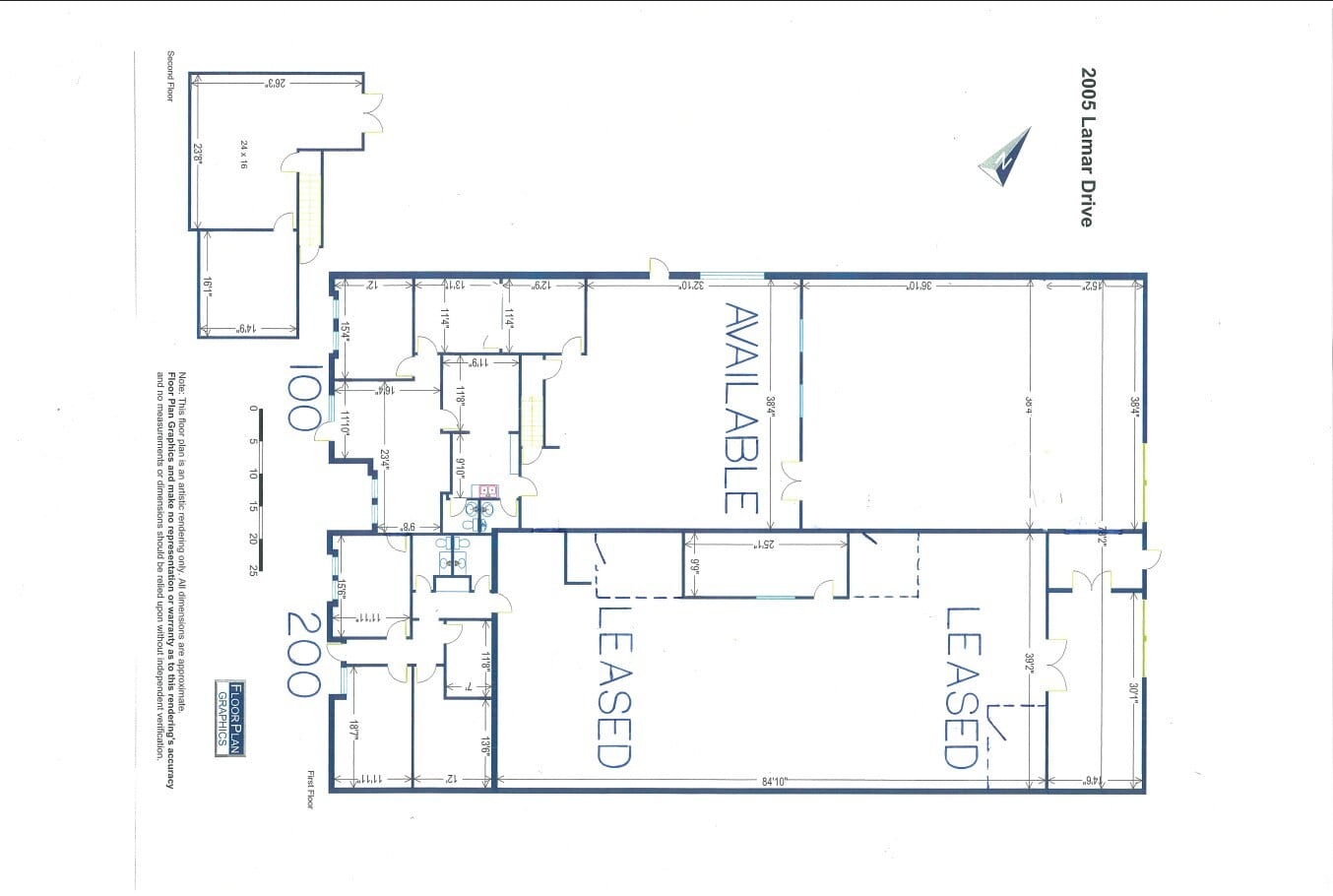 2005 Lamar Dr, Round Rock, TX à louer Plan d’étage– Image 1 sur 1