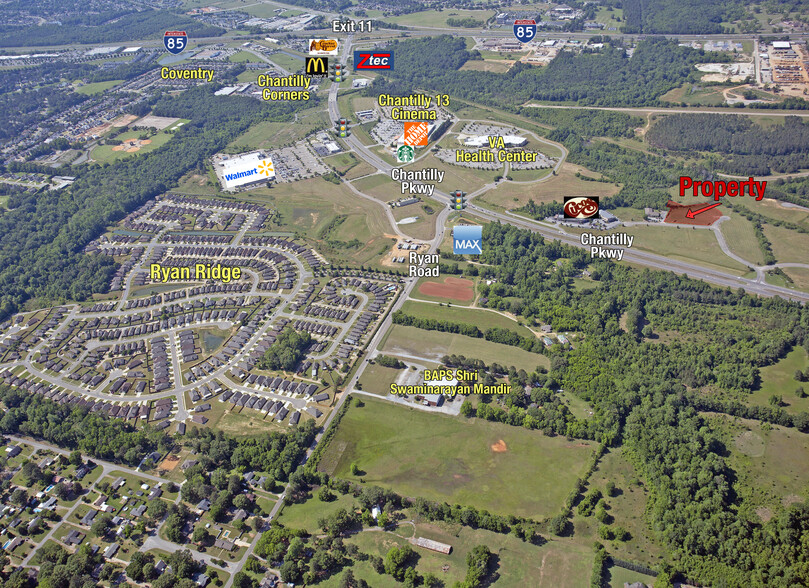 Chantilly Pkwy Place, Pike Road, AL à vendre - Aérien – Image 1 sur 4