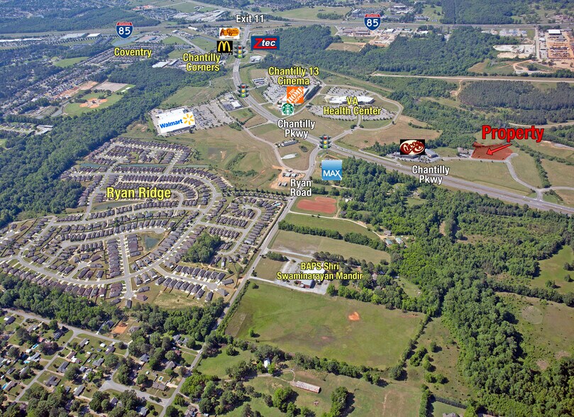 Chantilly Pkwy Place, Pike Road, AL à vendre - Aérien – Image 1 sur 4