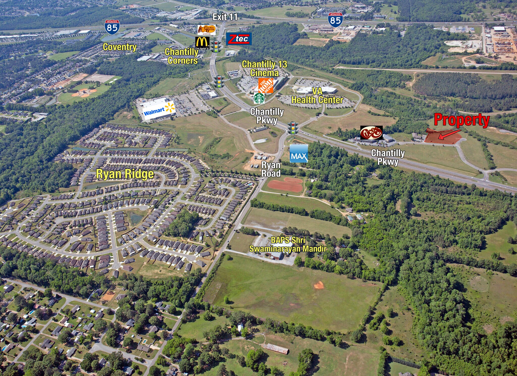 Chantilly Pkwy Place, Pike Road, AL à vendre Aérien– Image 1 sur 5