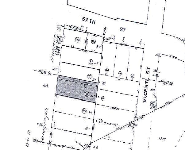 5666 Telegraph Ave, Oakland, CA à louer - Plan cadastral – Image 2 sur 34