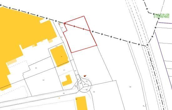 Terrain dans Crêches-sur-Saône à vendre Plan de site– Image 1 sur 2