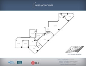 5757 Alpha Rd, Dallas, TX à louer Plan d’étage– Image 2 sur 2