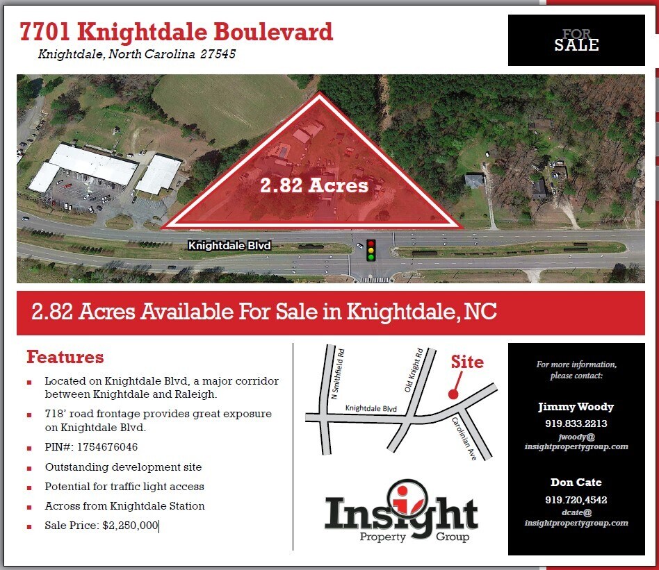 Knightdale Blvd, Knightdale, NC à vendre Photo de l’immeuble– Image 1 sur 3