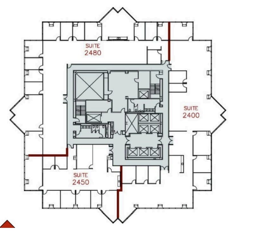 2121 Avenue of the Stars, Century City, CA à louer Plan d’étage– Image 1 sur 1
