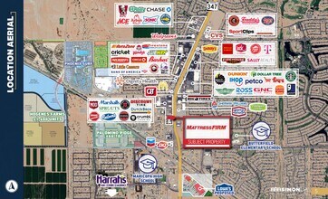 44765 W Hathaway Ave, Maricopa, AZ - Vue aérienne vue de carte - Image1