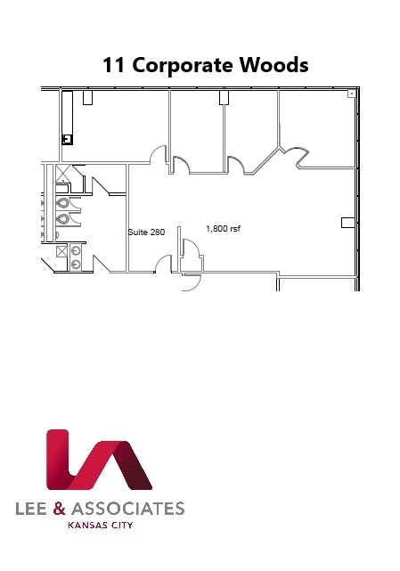 10875 Benson Dr, Overland Park, KS à louer Plan d’étage– Image 1 sur 1