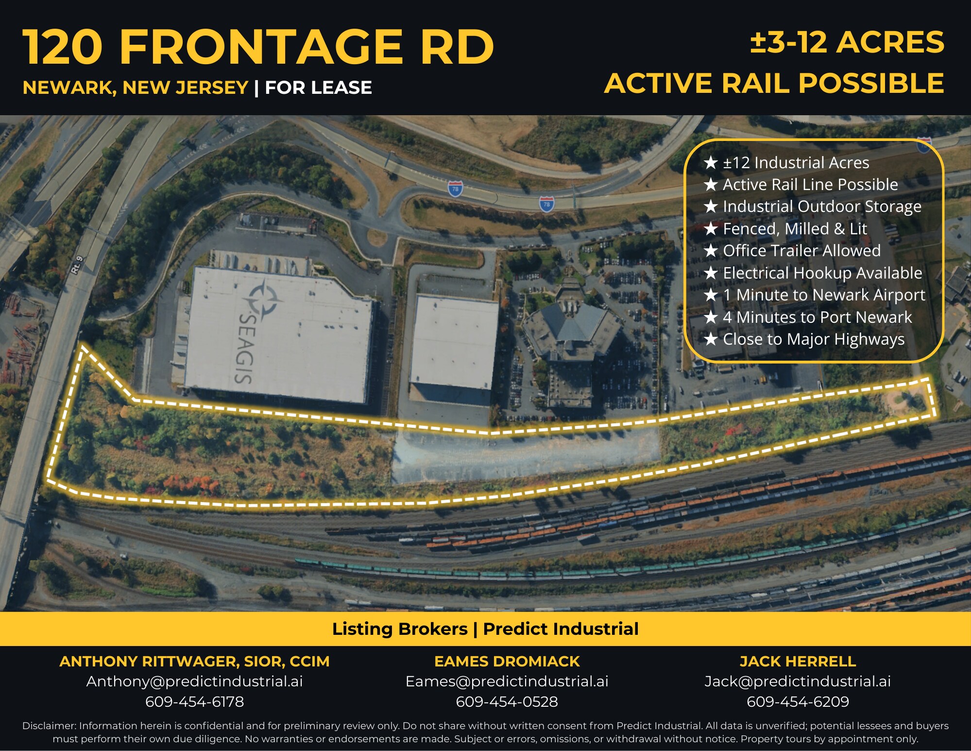 120 Frontage Rd, Newark, NJ à louer Photo principale– Image 1 sur 5