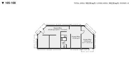 105 W Torrance Blvd, Redondo Beach, CA à louer Plan d’étage– Image 2 sur 6
