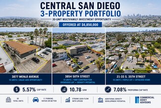 Plus de détails pour Central San Diego Portfolio – Logement à vendre, San Diego, CA