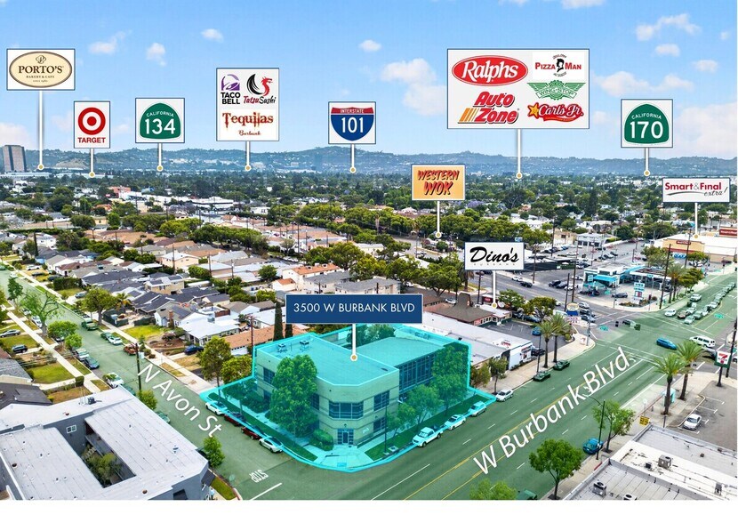 3500 W Burbank Blvd, Burbank, CA à louer - Photo de l’immeuble – Image 3 sur 14