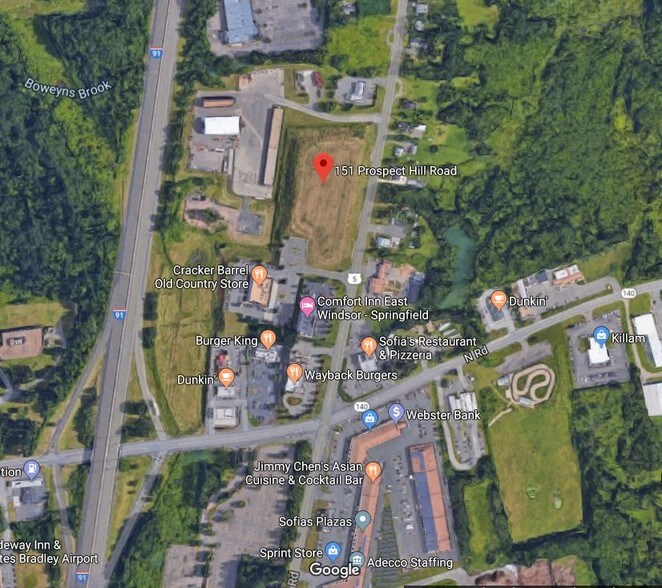 151 Prospect Hill Rd, East Windsor, CT à vendre - Aérien – Image 1 sur 7