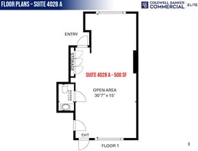 4026-4028 Plank Rd, Fredericksburg, VA à louer Plan d’étage– Image 1 sur 1