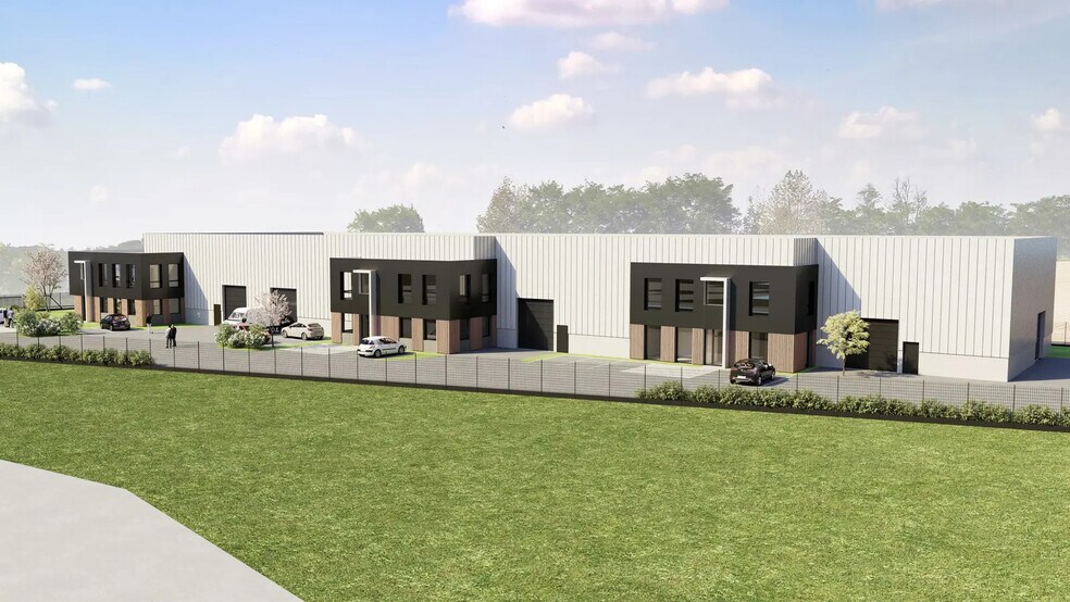 Local d’activités dans Avelin à louer - Photo de l’immeuble – Image 2 sur 3