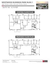 1801 Royal Ln, Farmers Branch, TX à louer Plan d’étage– Image 1 sur 1
