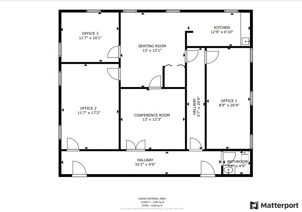 6572 Highway 92, Acworth, GA à louer Plan d’étage– Image 1 sur 1