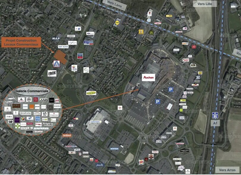 Local commercial dans Hénin-Beaumont à louer - Photo de l’immeuble – Image 2 sur 3