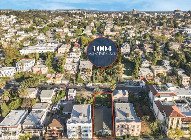 1004 Echo Park Ave, Los Angeles, CA à louer - Aérien – Image 2 sur 3