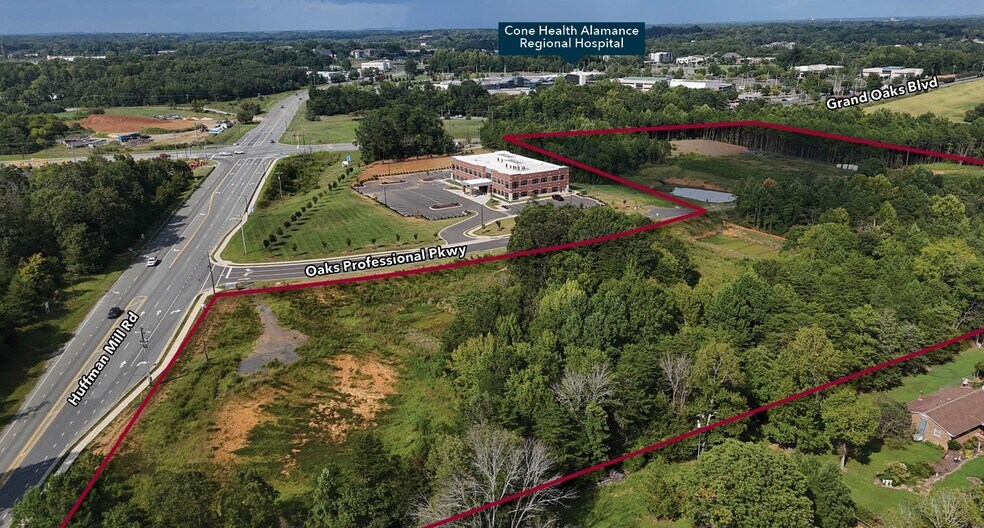 Grand Oaks Boulevard, Burlington, NC à vendre - Aérien – Image 1 sur 3