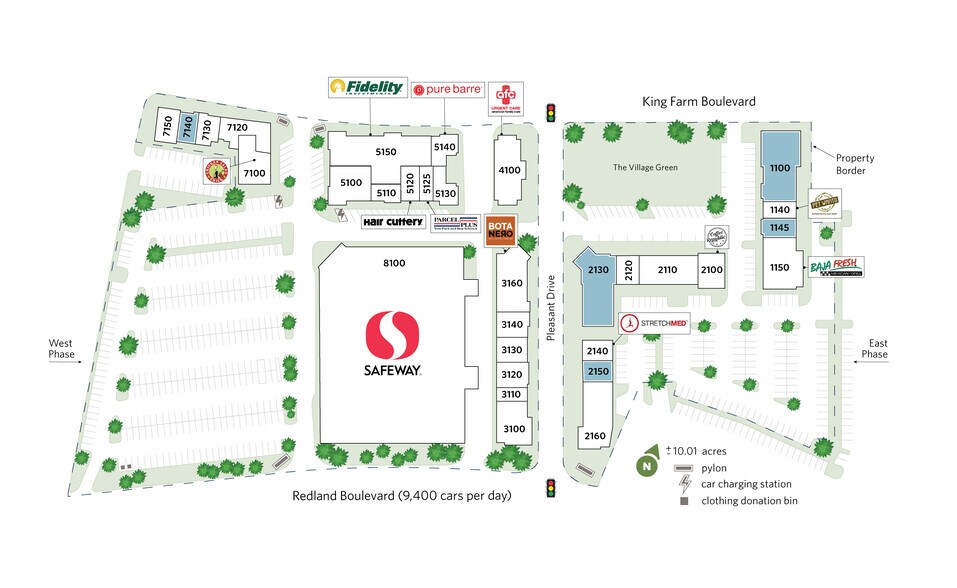 402 King Farm Blvd, Rockville, MD à louer - Plan de site – Image 2 sur 13