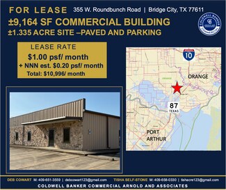 Plus de détails pour 355 W Round Bunch Rd, Bridge City, TX - Bureau à louer