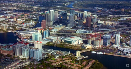 101 E Kennedy Blvd, Tampa, FL - VUE AÉRIENNE  vue de carte