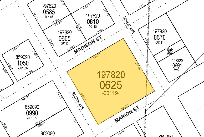 1101 Madison St, Seattle, WA à louer - Plan cadastral – Image 3 sur 3