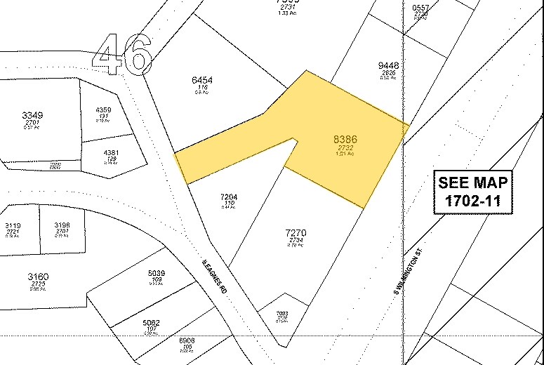 2732 S Wilmington St, Raleigh, NC à louer - Plan cadastral – Image 2 sur 2