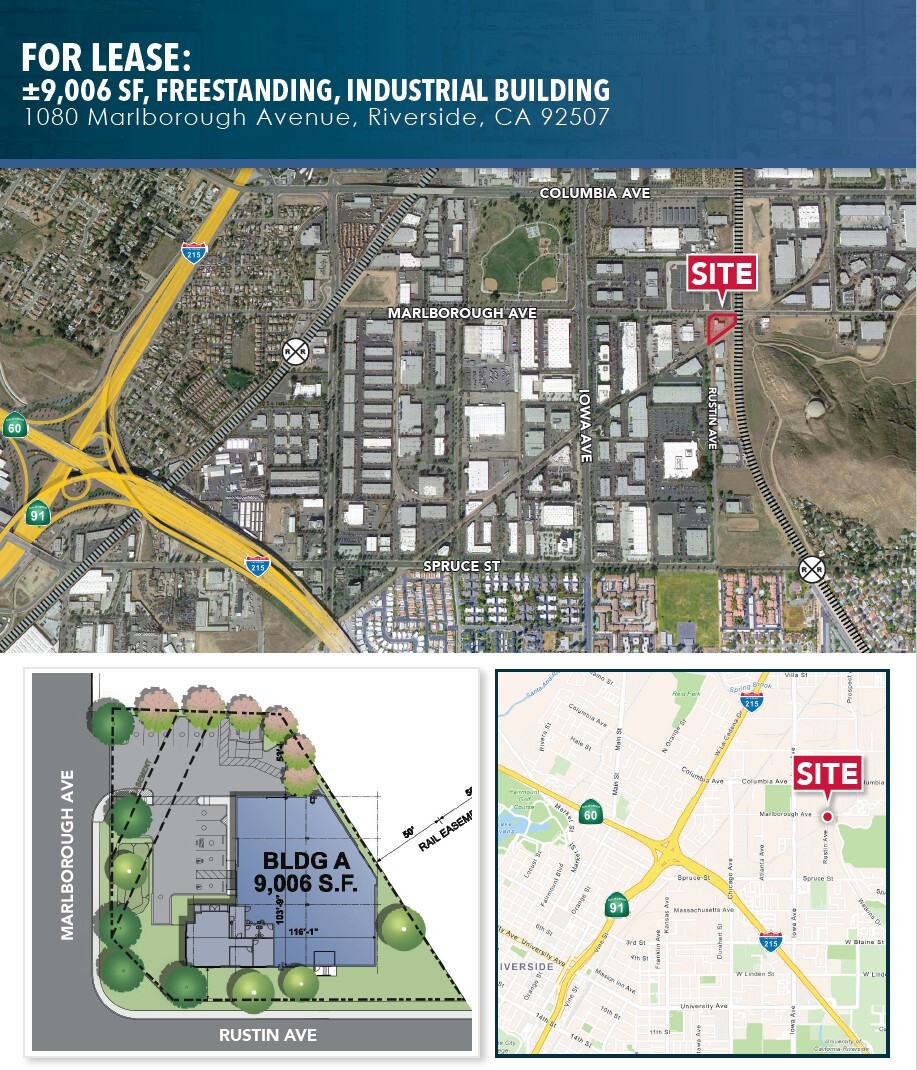 1080 Marlborough Ave, Riverside, CA à louer Plan d’étage– Image 1 sur 1