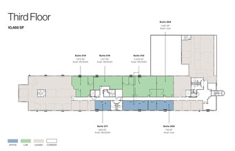 3030 Bunker Hill St, San Diego, CA à louer Plan d’étage– Image 2 sur 2