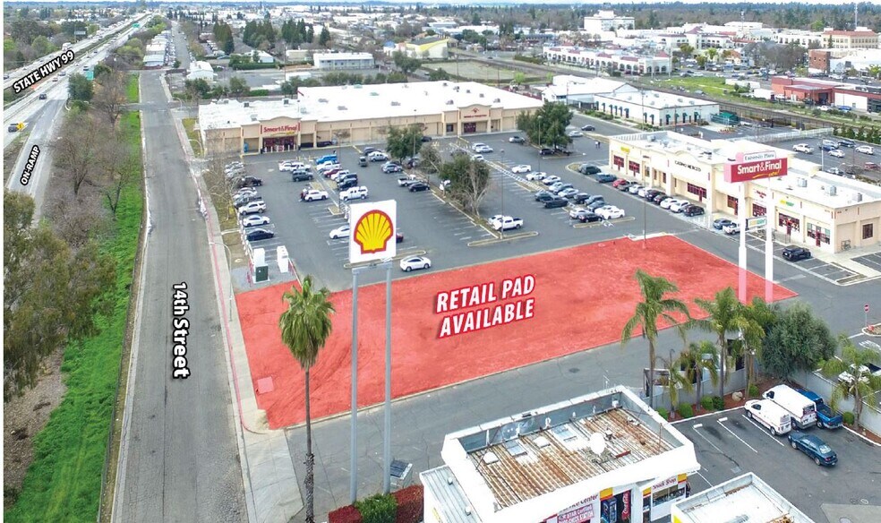 1425-1435 Martin Luther King Jr Way, Merced, CA à louer - Photo de l’immeuble – Image 2 sur 3