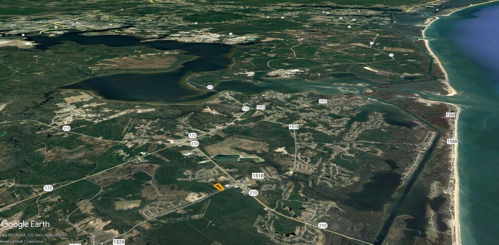 945 Old Folkstone, Sneads Ferry, NC à vendre - Aérien – Image 3 sur 3