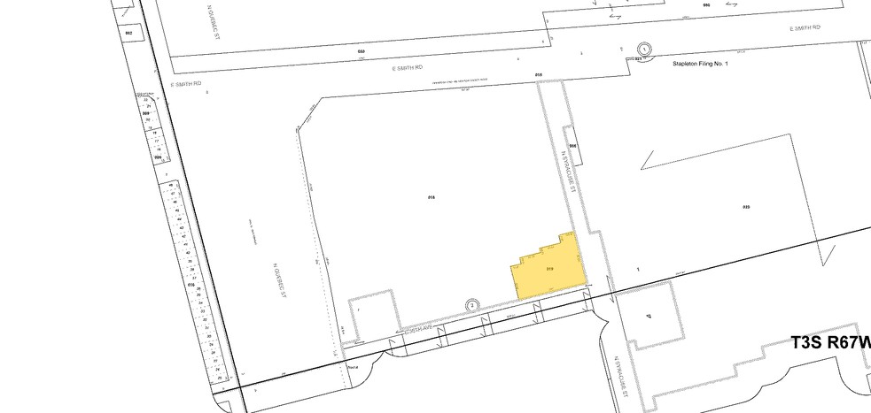 3890 Quebec St, Denver, CO à louer - Plan cadastral – Image 3 sur 4