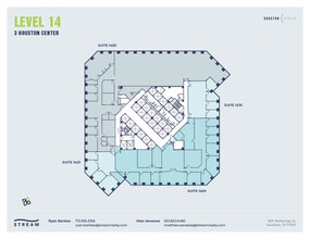 1301 McKinney St, Houston, TX à louer Plan d’étage– Image 1 sur 1