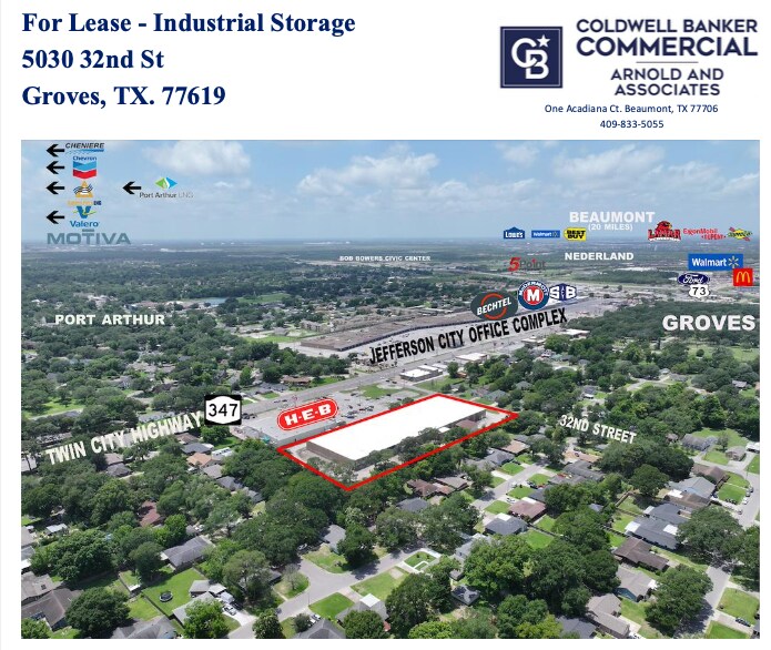 5030 32nd St, Groves, TX à louer - Photo de l’immeuble – Image 2 sur 3