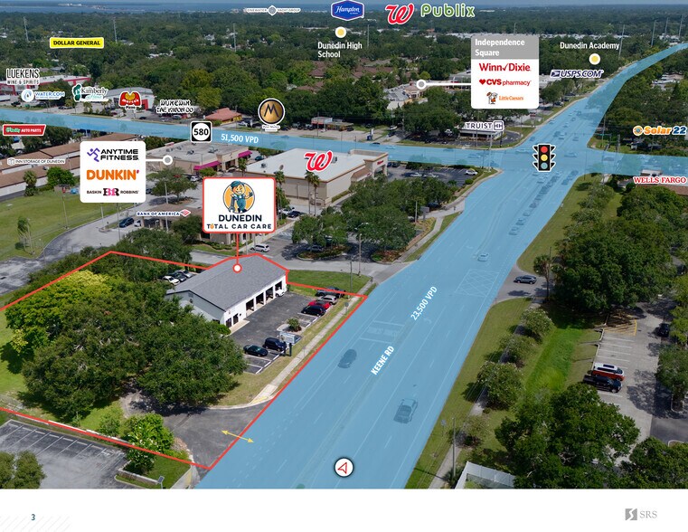 1070 Keene Rd, Dunedin, FL à vendre - Photo de l’immeuble – Image 3 sur 9