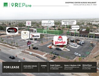 Plus de détails pour 8100 N Loop Dr, El Paso, TX - Local commercial à louer