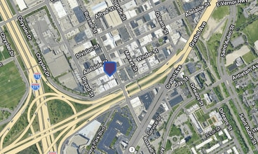 2489 Russell St, Detroit, MI - Vue aérienne  vue de carte