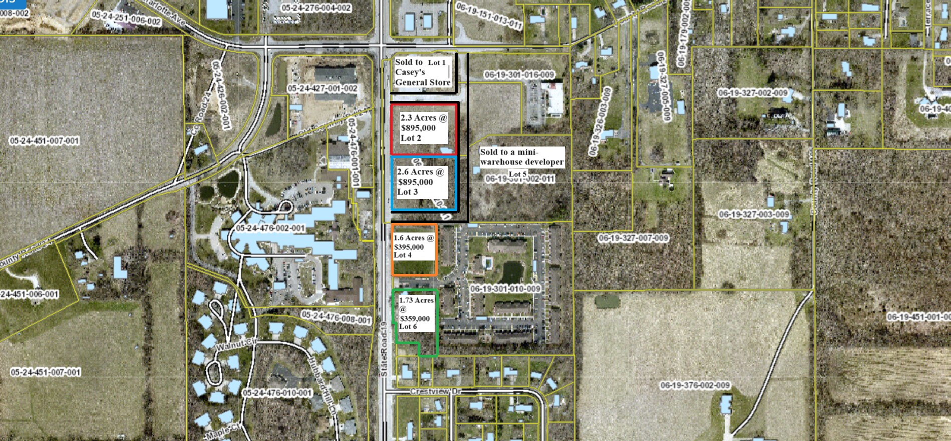 2.6 Acres SR 19, Elkhart, IN à vendre Photo de l’immeuble– Image 1 sur 11