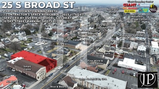 Plus de détails pour 25 S Broad St, Nazareth, PA - Bureau à louer